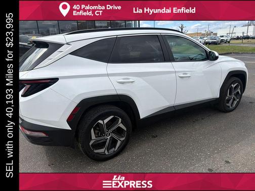 Serenity White Pearl 2023 Hyundai TUCSON SEL
