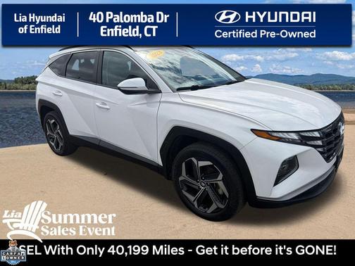 Serenity White Pearl 2023 Hyundai TUCSON SEL