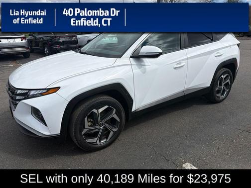 Serenity White Pearl 2023 Hyundai TUCSON SEL