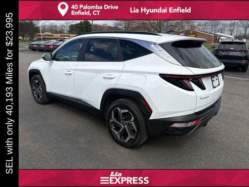 Serenity White Pearl 2023 Hyundai TUCSON SEL