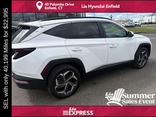 Serenity White Pearl 2023 Hyundai TUCSON SEL