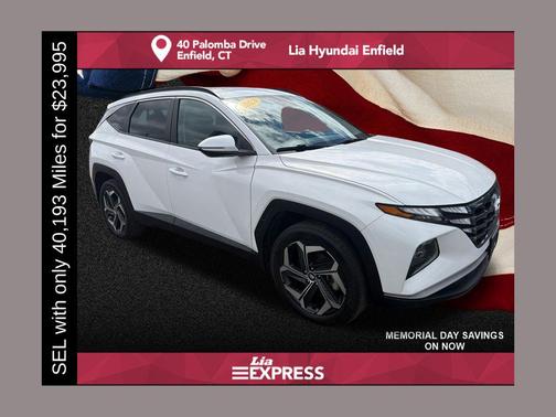 Serenity White Pearl 2023 Hyundai TUCSON SEL