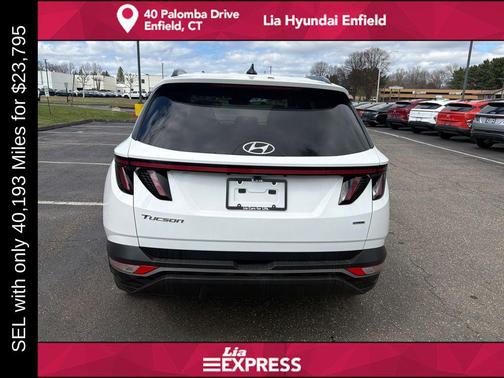 Serenity White Pearl 2023 Hyundai TUCSON SEL