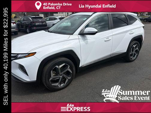Serenity White Pearl 2023 Hyundai TUCSON SEL