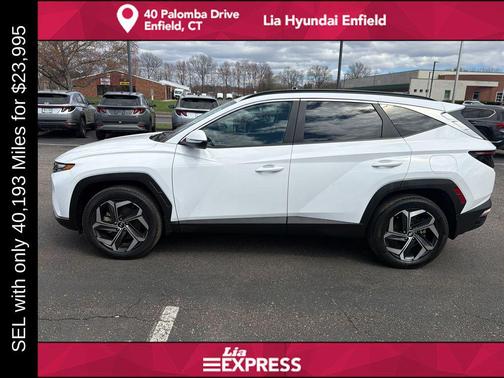 Serenity White Pearl 2023 Hyundai TUCSON SEL