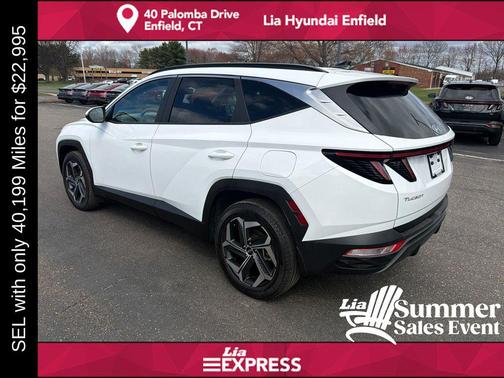 Serenity White Pearl 2023 Hyundai TUCSON SEL