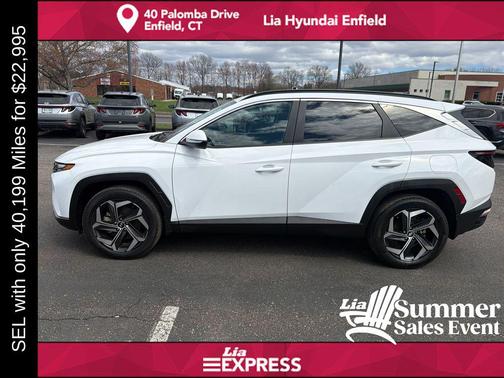 Serenity White Pearl 2023 Hyundai TUCSON SEL