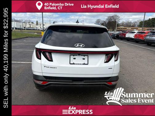 Serenity White Pearl 2023 Hyundai TUCSON SEL