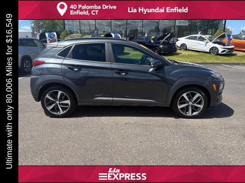 Thunder Gray 2018 Hyundai KONA Ultimate