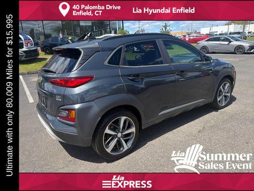 Thunder Gray 2018 Hyundai KONA Ultimate