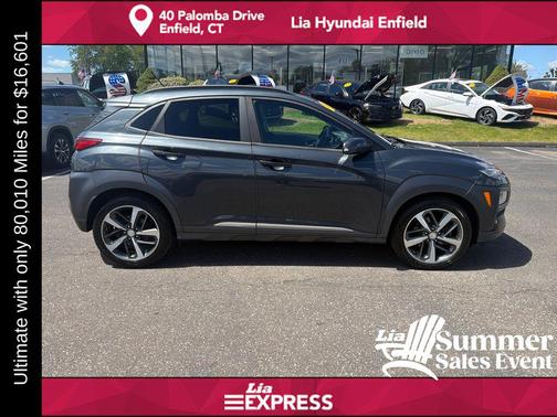 Thunder Gray 2018 Hyundai KONA Ultimate
