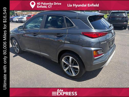 Thunder Gray 2018 Hyundai KONA Ultimate