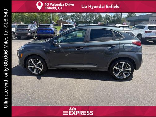 Thunder Gray 2018 Hyundai KONA Ultimate