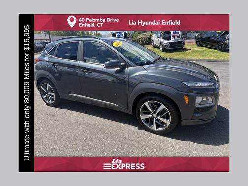 Thunder Gray 2018 Hyundai KONA Ultimate