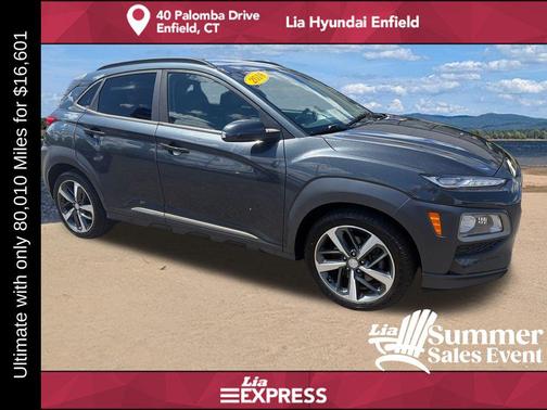 Thunder Gray 2018 Hyundai KONA Ultimate