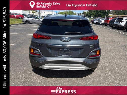 Thunder Gray 2018 Hyundai KONA Ultimate