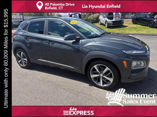 Thunder Gray 2018 Hyundai KONA Ultimate