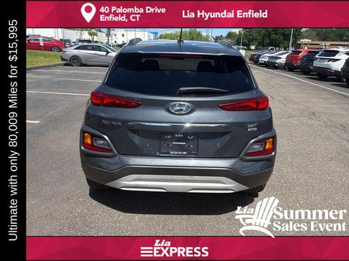Thunder Gray 2018 Hyundai KONA Ultimate