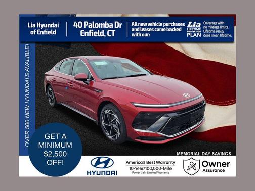 Ultimate red 2026 Hyundai SONATA SEL