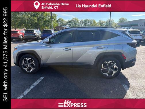Shimmering Silver 2024 Hyundai TUCSON SEL