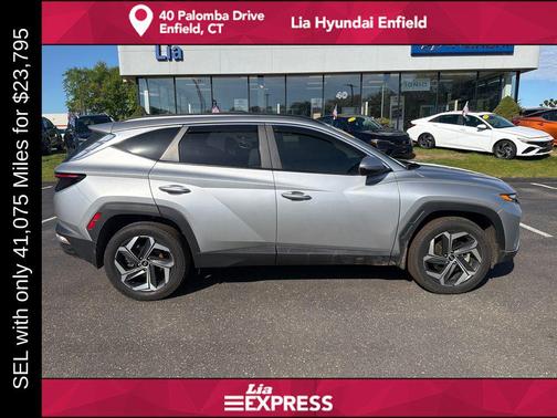 Shimmering Silver 2024 Hyundai TUCSON SEL