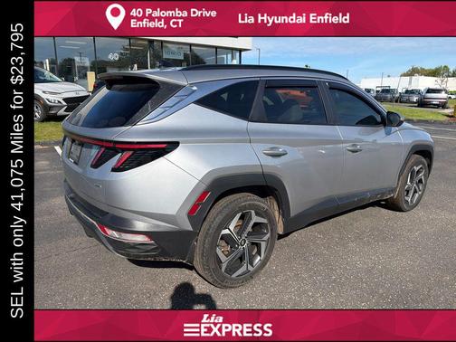 Shimmering Silver 2024 Hyundai TUCSON SEL