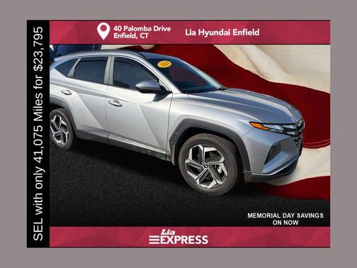Shimmering Silver 2024 Hyundai TUCSON SEL