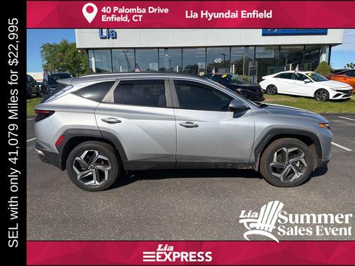 Shimmering Silver 2024 Hyundai TUCSON SEL