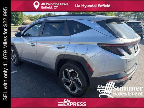Shimmering Silver 2024 Hyundai TUCSON SEL