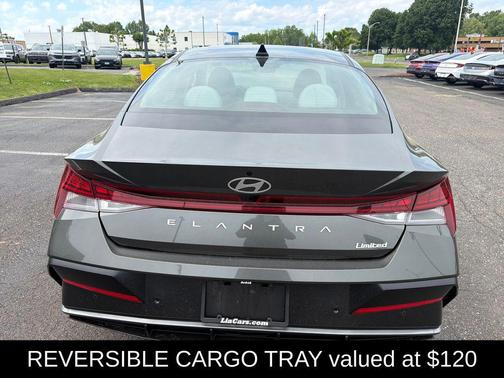 Amazon Gray 2024 Hyundai ELANTRA Limited