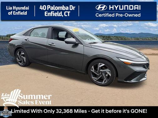 Amazon Gray 2024 Hyundai ELANTRA Limited