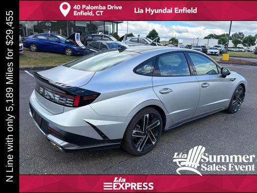 Aero Silver Matte 2025 Hyundai SONATA N Line