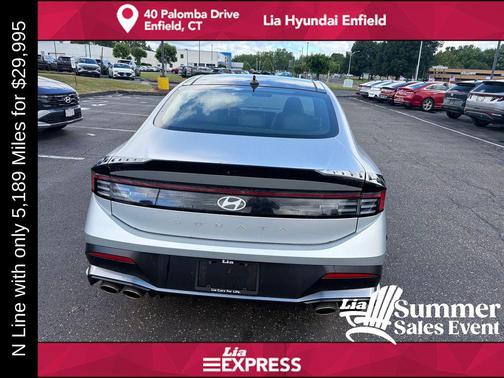 Aero Silver Matte 2025 Hyundai SONATA N Line