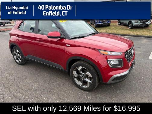 Scarlet Red Pearl 2023 Hyundai VENUE SEL