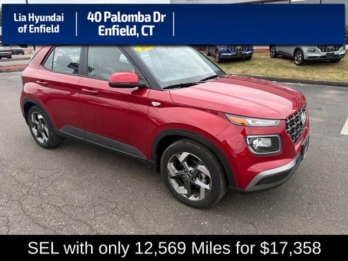 Scarlet Red Pearl 2023 Hyundai VENUE SEL