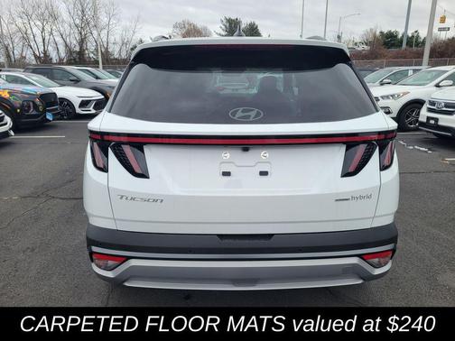 Creamy White Pearl 2026 Hyundai TUCSON Hybrid Limited
