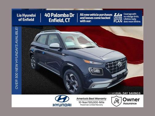 Denim w/White Roof 2026 Hyundai VENUE SEL w/Two-Tone Roof