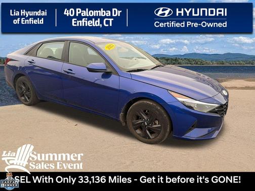 Intense Blue 2023 Hyundai ELANTRA SEL