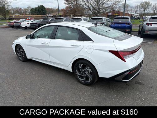 Serenity White 2025 Hyundai ELANTRA SEL