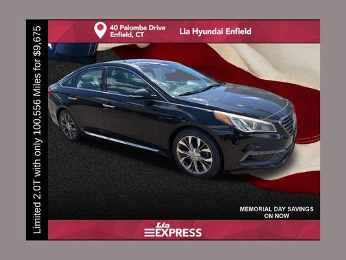 Phantom Black 2015 Hyundai SONATA Limited 2.0T
