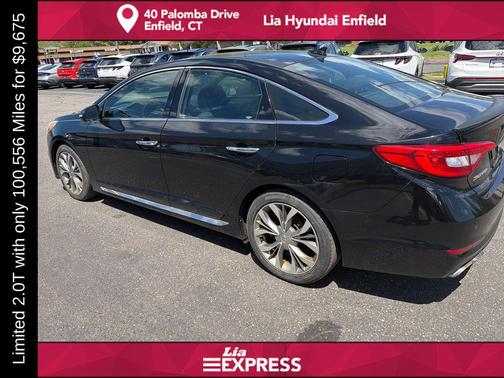 Phantom Black 2015 Hyundai SONATA Limited 2.0T