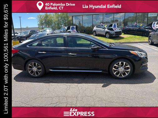 Phantom Black 2015 Hyundai SONATA Limited 2.0T