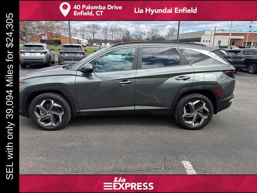 Amazon Gray 2023 Hyundai TUCSON SEL