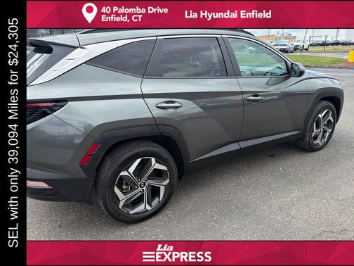 Amazon Gray 2023 Hyundai TUCSON SEL