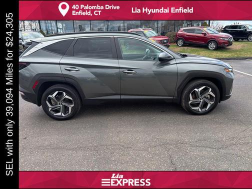Amazon Gray 2023 Hyundai TUCSON SEL