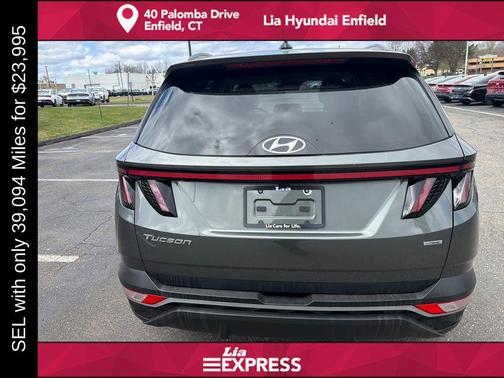 Amazon Gray 2023 Hyundai TUCSON SEL