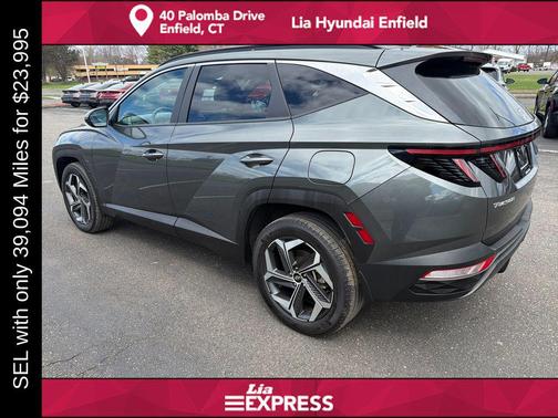 Amazon Gray 2023 Hyundai TUCSON SEL