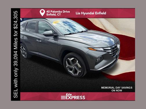 Amazon Gray 2023 Hyundai TUCSON SEL