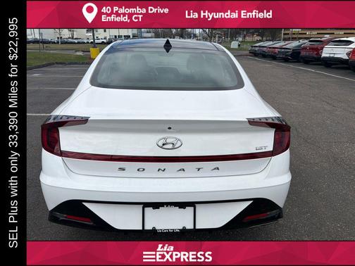 Serenity White 2023 Hyundai SONATA SEL Plus