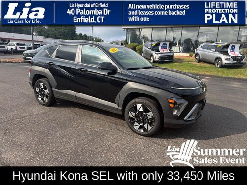 Abyss Black Pearl 2025 Hyundai KONA SEL